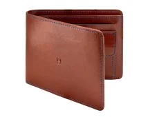 Pánská kožená peněženka tmavě hnědá