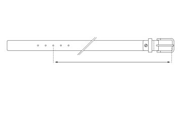 How to select outlet a belt size