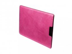 Kožený obal na MacBook 12" růžová