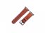 Leather strap for Apple Watch dark brown - Apple Watch Hardware: Space grey aluminum