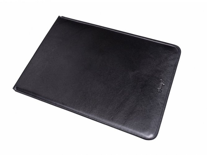 Kožené pouzdro na MacBook Pro 14" černá