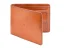 Leather coin wallet brown