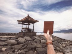 Kvalitní kožený unisex náramek na ruku hnědá Kvalitní kožený unisex náramek na ruku hnědá