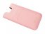 Kožený obal na iPhone SE 2020 růžový se zlatou ražbou a přihrádkami na karty