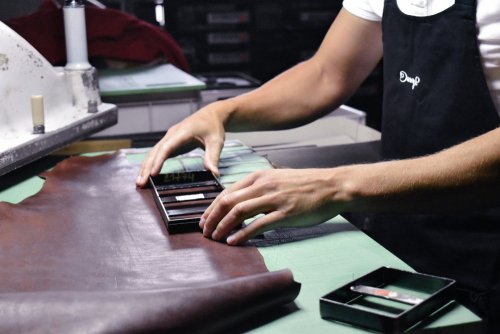 Custom leather manufacturing