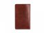 Leather wallet with iPhone 6/6s/7/8 Plus a Xs Max dark brown