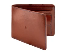 Pánská kožená peněženka tmavě hnědá