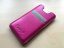Leather case for iPhone 5 / 5s / SE pink card case