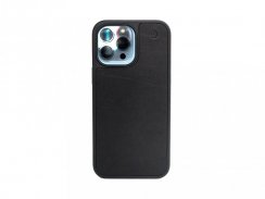 iPhone 14 Pro leather case black