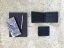 Wallet for coins, cards and banknotes Czech manufacture - Saffiano black