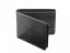 Leather business wallet - black