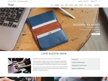 Spouštíme nový web Danny P.