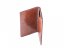 Leather wallet with iPhone 6/6s/7/8 case dark brown