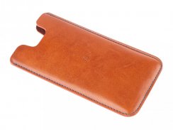 Leather iPhone 6/6s/7/8 case brown