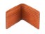 Elegant leather business wallet for cards - brown
