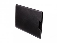 Leather MacBook Pro 13" Touch Bar sleeve black