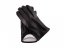 Men leather gloves black - Gloves size: 10 - L