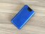 Kožený obal na iPhone 5/5s/SE modrá-oceán pouzdro na kartu