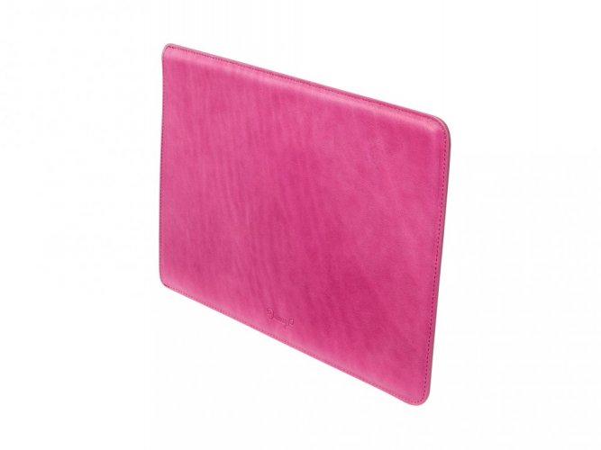 Kožený obal na MacBook 12" růžová
