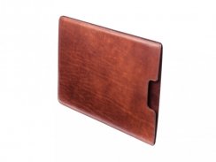 Leather MacBook Air 13" Retina sleeve dark brown