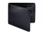 Leather coin wallet black